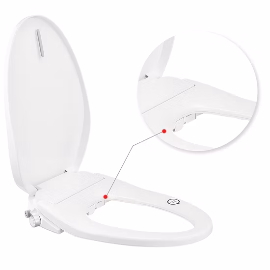 Bidet couvercle électronique Intelligent électrique chauffé doux fermé automatique ouvert électrique siège de toilette Intelligent pour cuvette de toilette
